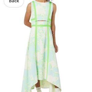 Making the cut dress designed by Yannik season 3 winner.